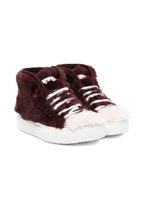 Sneakers in pelliccia sintetica MARNI KIDS | 820353
